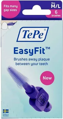 Produktbild von Tepe Easyfit Interdentalbürste M/l violett 6 St