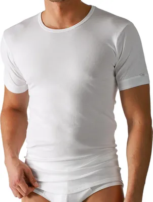 Produktbild von Mey Herren-Unterhemd, 1/2 Arm Noblesse" weiß 5"