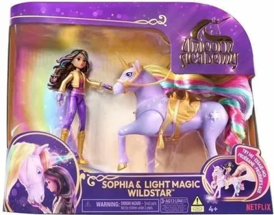 Immagine prodotto di Poupée Spin Master SOPHIA Y WILDSTAR MAGIC LIGHT Academia Unicornio (4 Unités)