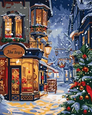 Produktbild von Malen nach Zahlen – Souvenirshop 40 x 50 cm – Ideyka