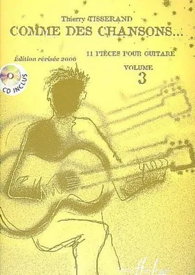 Immagine prodotto di Come delle canzoni vol. 3 (+CD) per chitarra
