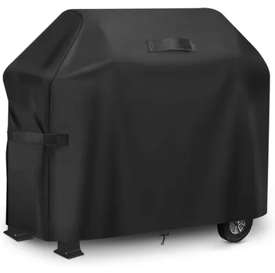 Productafbeelding van Grillafdekking, weerbestendig, 183 x 66 x 130 cm, zwart