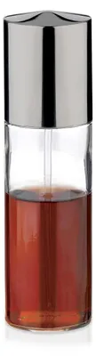 Öl- und Essigspray aus Glas und Edelstahl, 0,2 L, 5x18 cm