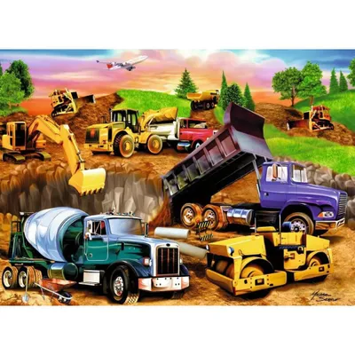 Image de RAVENSBURGER Puzzle de chantier 60 pièces