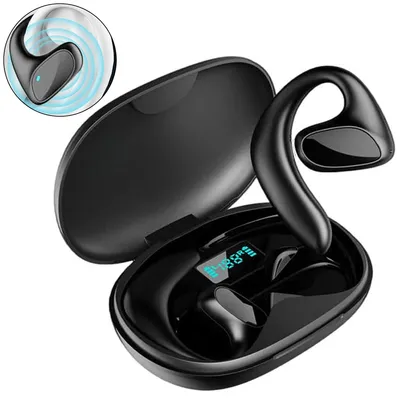 Bluetooth Übersetzer Ohrhörer, Echtzeitübersetzung in 144 Sprachen, tragbar, wiederaufladbar, Musik- und Anruffunktion