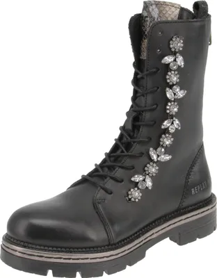 Produktbild von Replay Wymore GWL51 C0029L - Damen Schuhe Stiefel - BLACK, Größe:38 EU
