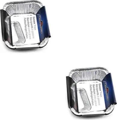 Produktbild von 10 x Napoleon Fettauffangschalen Alutropfschalen Abtropfschalen Aluschalen