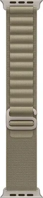 Obrázek produktu pro Apple MT5V3ZM/A - Band - Smartwatch - Olive - Apple - Apple Watch 44mm - 45mm - 49mm - Recyceltes Polyester - Titan - Elastan