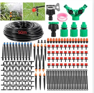 Immagine prodotto di Sistema di irrigazione automatico per giardino con 201 pezzi, 50 m
