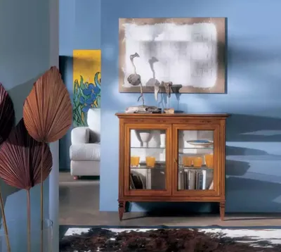 Produktbild von Vitrine Schrank Designer Möbel Klassisch Kommode Einrichtung Sideboard