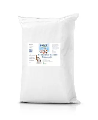 Produktbild von 25 Kg Sack Mediterranes Meersalz Mühlensalz Mineralsalz Speisesalz ohne Rieselhilfe