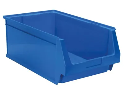 Produktbild von sichtlagerbox, 500x303x200 mm, 30 L, blau