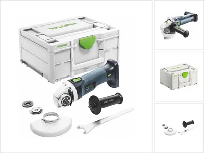 Produktbild von Festool AGC 18-125 EB-Basic akumulatorowa szlifierka kątowa 18 V 125 mm bezszczotkowa ( 576825 ) + Systainer - bez akumulatora, bez ładowarki ( następca 575343 )