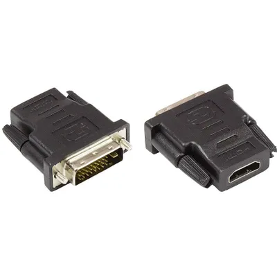 Zdjęcie produktu dla Adapter GoodConnections HDMI > DVI-D 24+1 (BU-ST) czarny