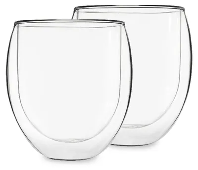 Image de Verres à thé à double paroi - 320 ml - Lot de 2