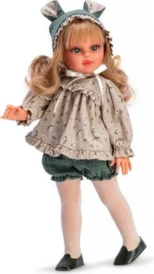 Produktbild von Spanische Puppe Sabrina 40 cm mit lockigem Haar