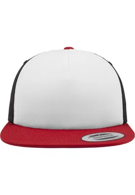 Immagine prodotto di Yupoong Mesh Trucker Cap schwarz/rot Uni