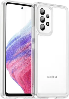 Obrázek produktu pro Pouzdro pro Samsung Galaxy A53 5G průhledné, nárazuvzdorné TPU silikonové ochranné pouzdro Průhledný