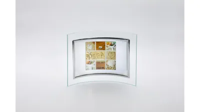 Produktbild von Glas Bilderrahmen VERONA 15x10 Silber