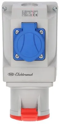 Image de Prise murale 380 V + 230 V ELEKTROMET GSC-32A/4