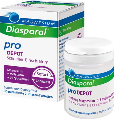 Image de Magnésium Diasporal pro Depot Endormissement rapide. 30 pcs