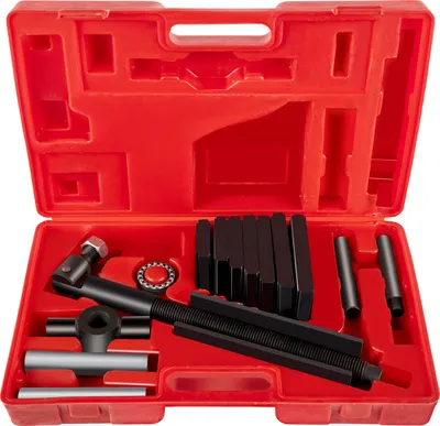 Zdjęcie produktu dla Ściągacz tulei cylindrowych SucceBuy, ściągacz tulei cylindrowych do silników wysokoprężnych, odpowiedni do tulei 75 mm - 138 mm, wersja sucha i mokra, uniwersalny zestaw narzędzi do naprawy samochodów