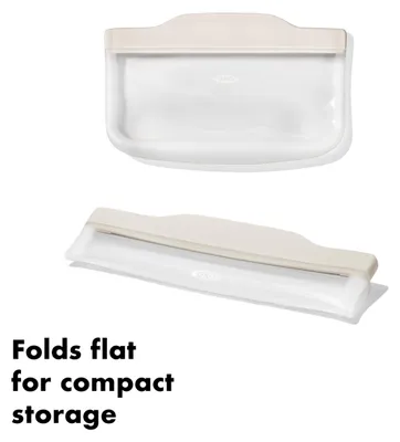 Imagen del producto de OXO OX11386300, 0,332 litros, Transparente, Blanco, Silicona, 117 mm, 193 mm, 1 unidad