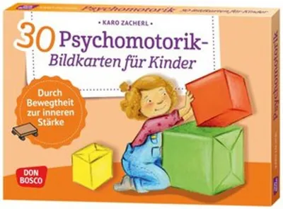 Produktbild von 30 Psychomotorik-Bildkarten für Kinder
