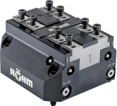 Produktbild von Röhm Zentrischspanner KZS-P, Größe 160, Spitzverzahnung 1,5 x 60° - 181486