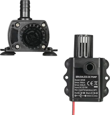 Immagine prodotto di Decdeal Ultra-Quiet Mini USB DC5V 4,8W 300 l/H Sollevamento 300 cm Pompa dell'acqua senza spazzole Impermeabile Pozzo sommerso con funzione di regolazione del flusso