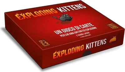 Produktbild von Asmodee Explodierende Kätzchen 15 min Spielkarte Wahrscheinlichkeitsspiel