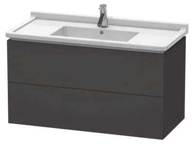 Produktbild von DURAVIT LC626608080 WTU wandh. L-Cube 469x1020x558mm, 2