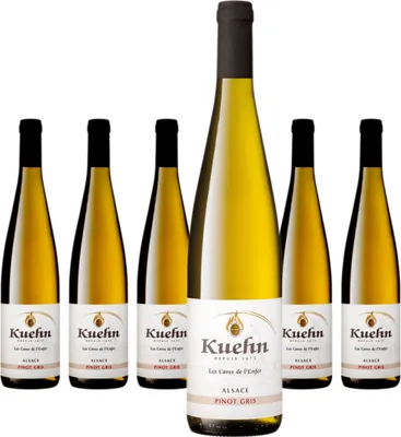 Produktbild von 6 x Maison Kuehn Pinot Gris Les Caves de l'Enfer