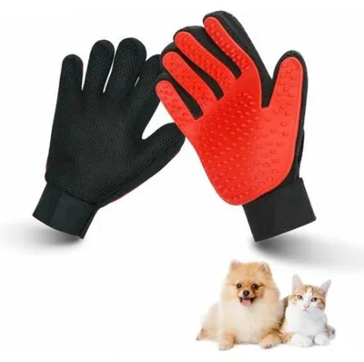 Image de Gant de brossage et toilettage pour chiens et chats