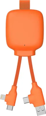 Produktbild von XOOPAR, Powerbank mit Multikabel 3000mAh, Orange