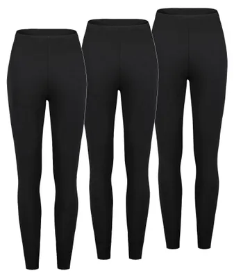 Produktbild von Sublevel 3er-Pack Stretchige Leggings mit hohem Bund,  Größe: XL