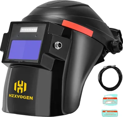 Image de Casque de soudage, vision True Color, fonctions d'assombrissement automatique, HV009