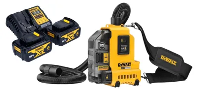 Produktbild von DeWalt DWH 161 M2 Akku Universalabsaugung 18 V 0,21 l Brushless + 2x Akku 4,0 Ah + Ladegerät