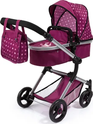Produktbild von Kombi-Puppenwagen Vario bordeaux