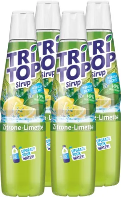 Produktbild von Tri Top Getränke-Sirup Zitrone-Limette 600ml - kalorienarm (4er Pack)