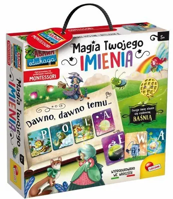 Immagine prodotto di Montessori Magia Il Tuo Nome 80182 Lisciani