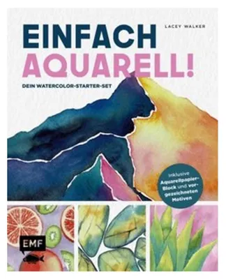 Immagine prodotto di Einfach Aquarell! Dein Watercolor-Starter-Set mit Anleit...