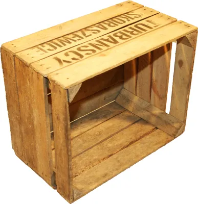 Produktbild von Obstkisten TURBANSCY aus dem Alten Land L 50cm H 30cm B 40cm unbehandelt bürstenrein