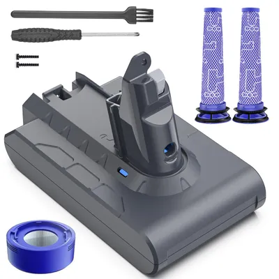 Produktbild von Keenstone 8000mAh Akku für Dyson V6 DC62, Ersatzakku für Dyson DC58 DC59 DC61 An