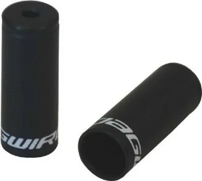 Obrázok produktu pre Jagwire BOT192-2BJ Otvorené koncovky puzdra radenia 4 mm Alloy - 1 kus, nezabalené, čierne