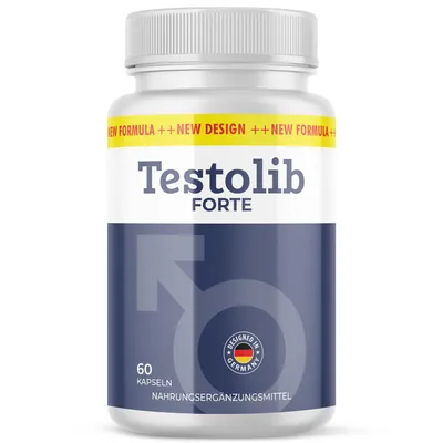 Produktbild von Testolib Forte Kapseln | Für deinen aktiven Alltag | 60 Kapseln