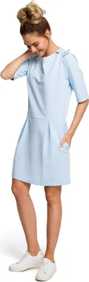 Produktbild von Made of Emotion Minikleid für Frauen Axelin M422 hellblau M