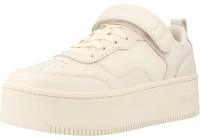 Produktbild von TOMMY JEANS ADHESIVE STRIP FLATFORM Beige
