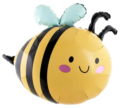 Obrázok produktu pre Fóliový balón včela bzučanie bzučanie 65x60cm, Obrázok generovaný UI