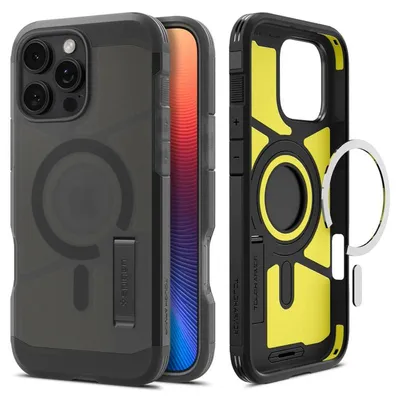 Obrázok produktu pre Spigen Tough Armor AI (MagFit), Ochranný obal, Apple, iPhone 16 Pro Max, 17,5 cm (6.9"), Čierna